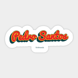 Pedro Santos Sticker